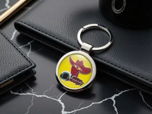 Custom Keychains Logo Alloy High-End
